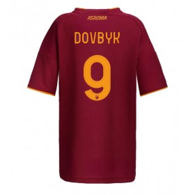Dámské fotbalový oblečení AS Roma Artem Dovbyk #9 Domácí košile 2025-26 Krátkým Rukávem